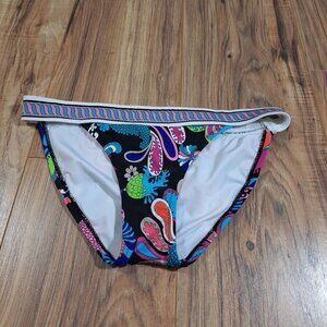 Trina Turk Multicolor Paisley Bikini Bottom